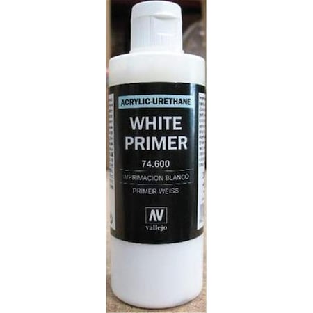 Vallejo Paint Vallejo Acrylic Paints 200 ml Bottle White Surface Primer VA476064